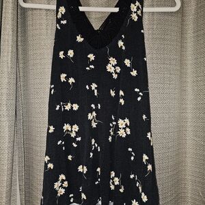 Maurices Black Floral Blouse